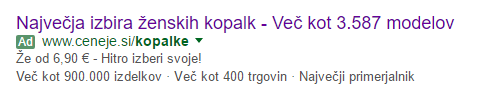 primjer-adwords-oglasa-dinamicki-parametri-najveci-izbor-zenskih-kupacih-kostima